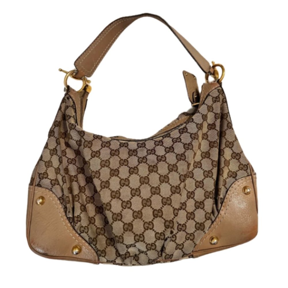 Monogram Gucci GG Medium Jackie Hobo
